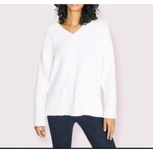 Sanctuary V-Neck oversized Teddy Sweater Medium